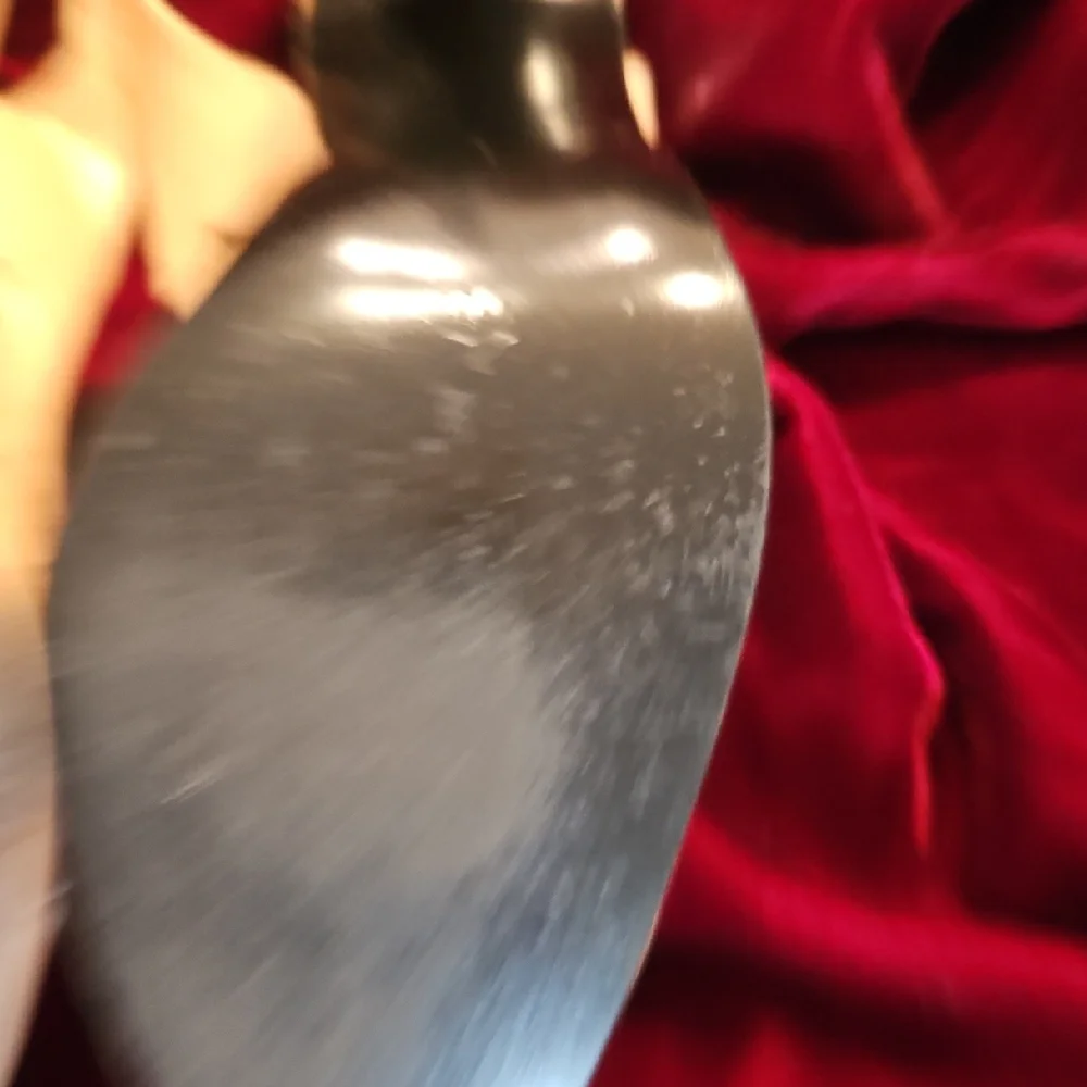 Peach Slingback Leather Heels - Picture 6 of 9